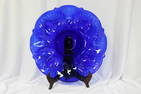 A Cobalt Blue Glass Platter