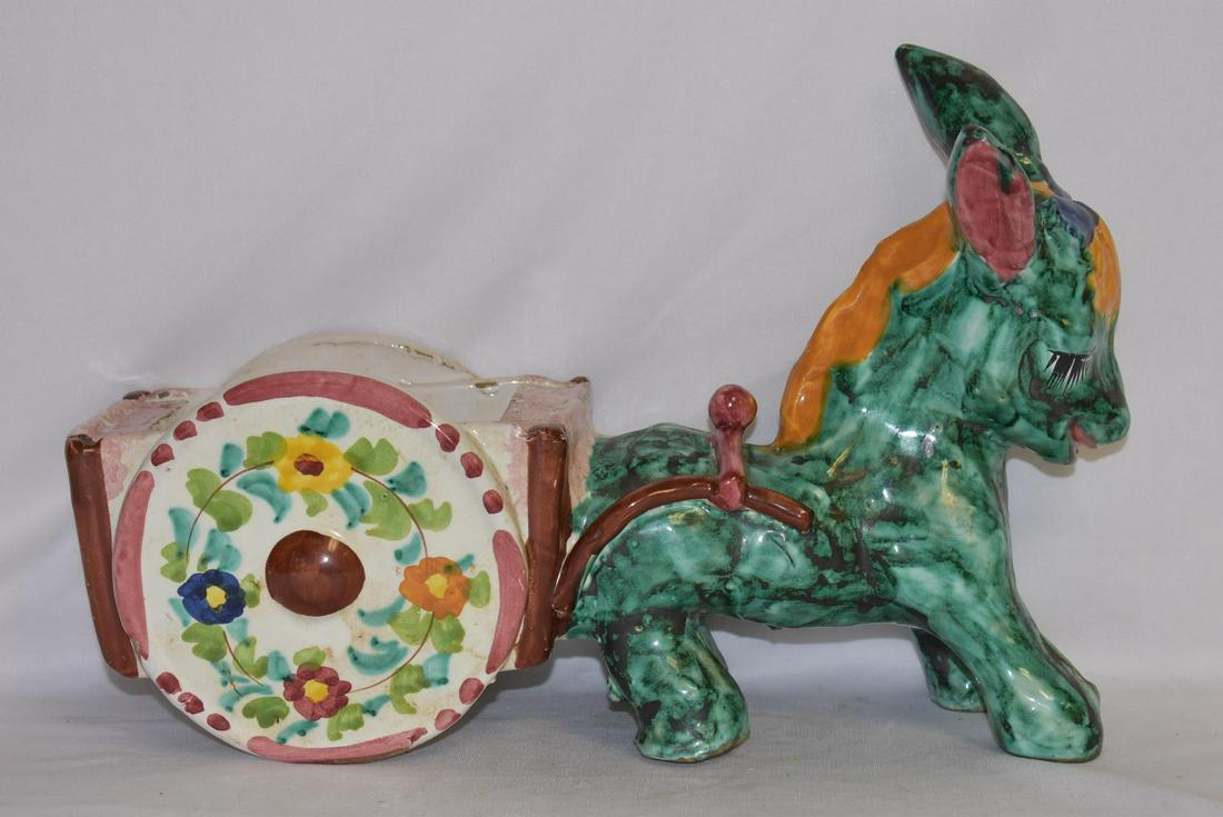 A Vintage Italian Flower Pot: 12" long - looks like a limited edition