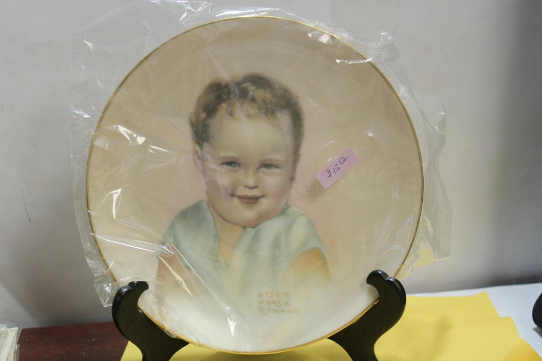 Budles of Joy Collector's Plate: 10 1/2" in diameter - boxed with paperwork