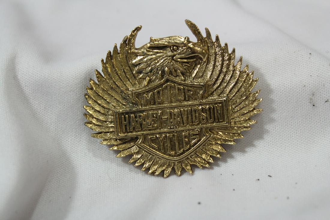 A Harley Davidson Pin: as shown