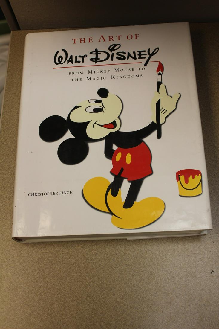 The Art of Walt Disney from Mickey Mouse to the Magic Kingdom: big heavy book