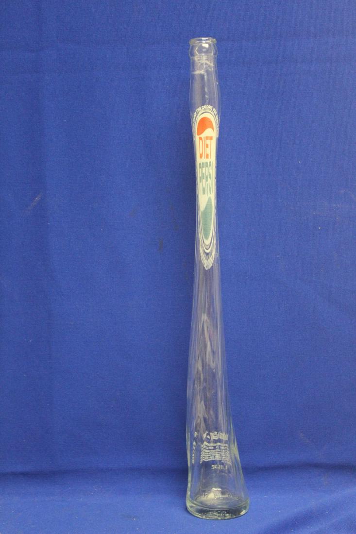 Long Neck Diet Pepsi Bottle: possibly rare - 12 ounces - 18 1/4" tall