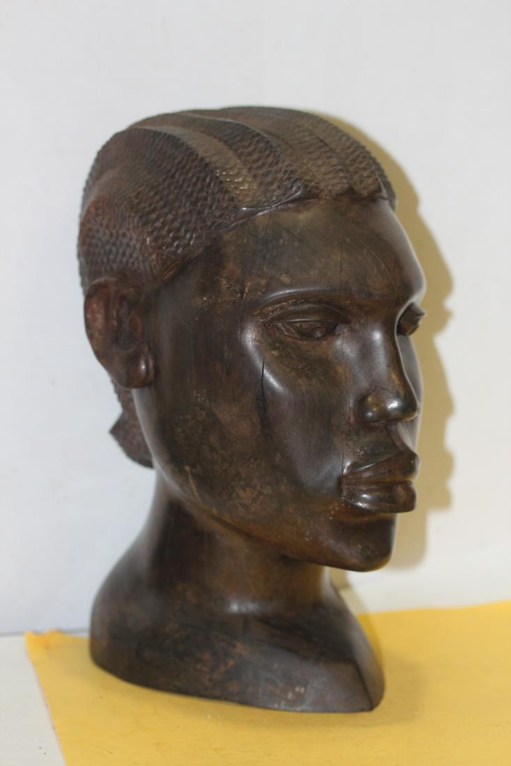 An African Ironwood Statue: 9 3/8" tall