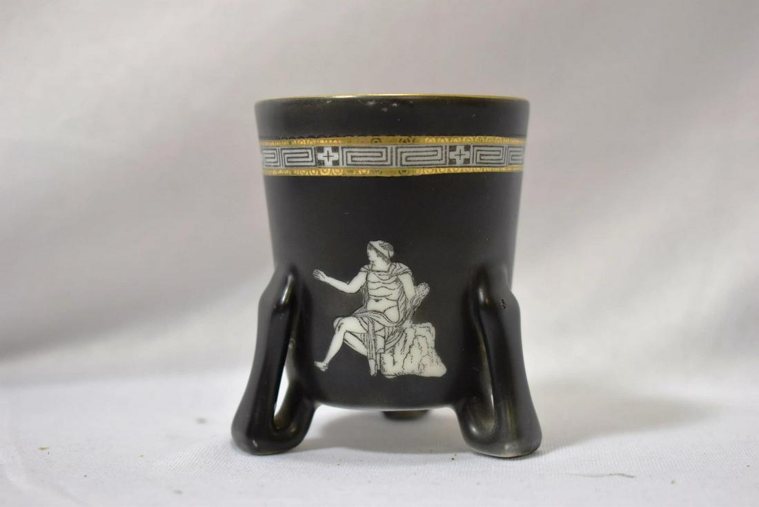 A Royal Bayreuth Toothpick Holder: 2 3/4" tall