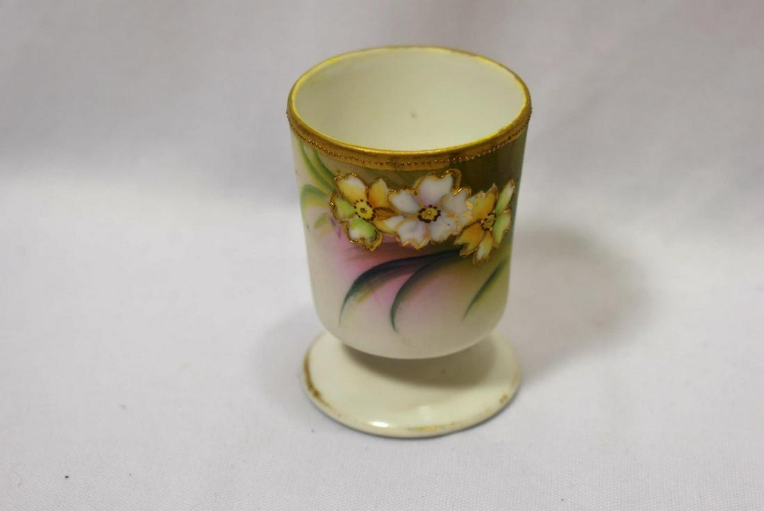 A Nippon Toothpick Holder: 2 1/2" tall