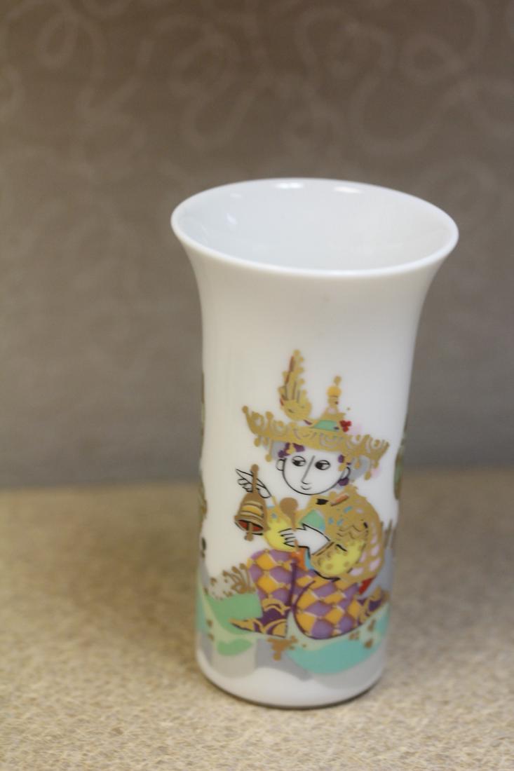 Rosenthal toothpick holder: Wiinblad studio line, 3 1/2" tall