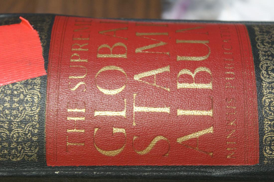 Supreme Global Stamp Album: some stamps, not full