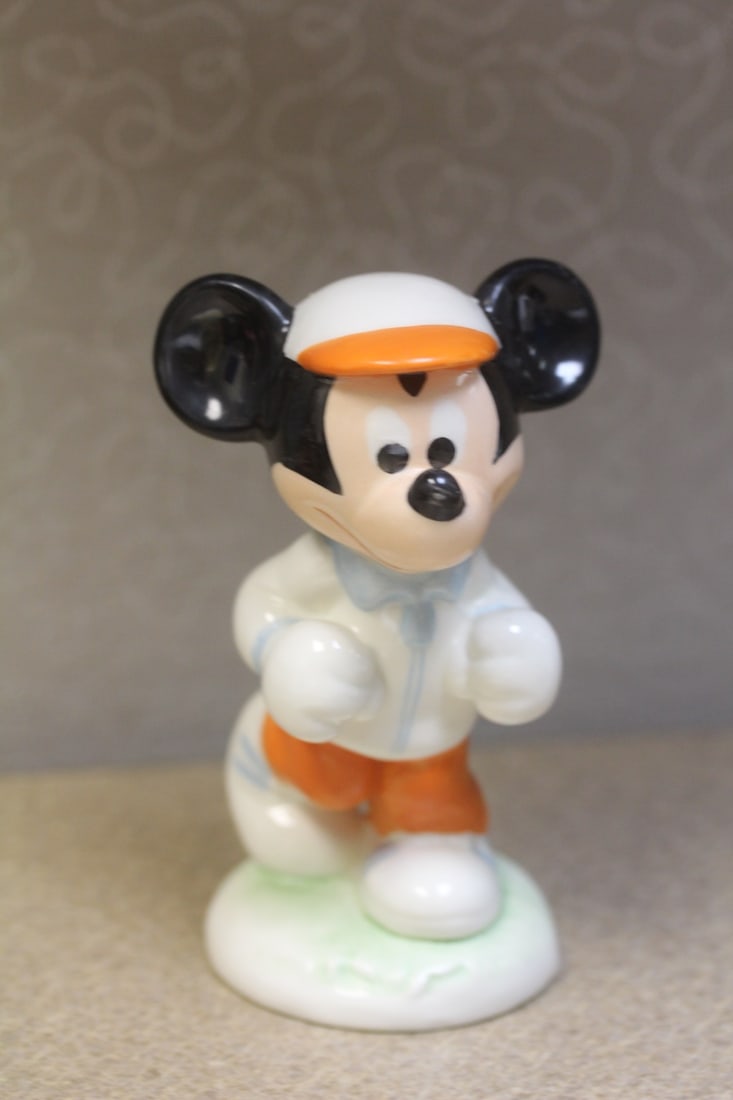 Goebel Disney Mickey mouse figure: ceramic, 4 1/2" tall