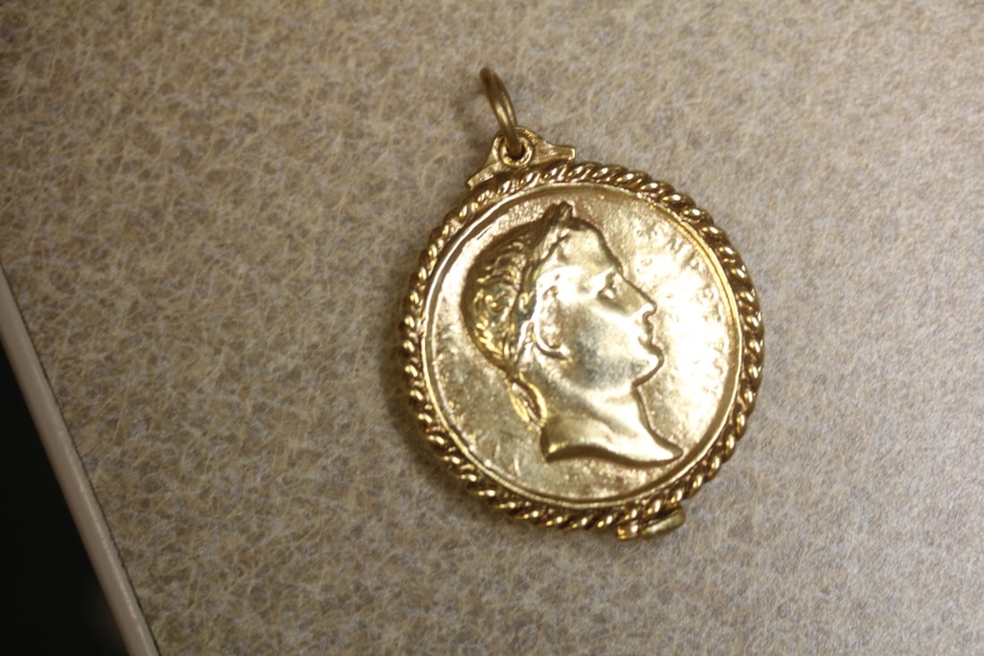 Copper locket: could be brass