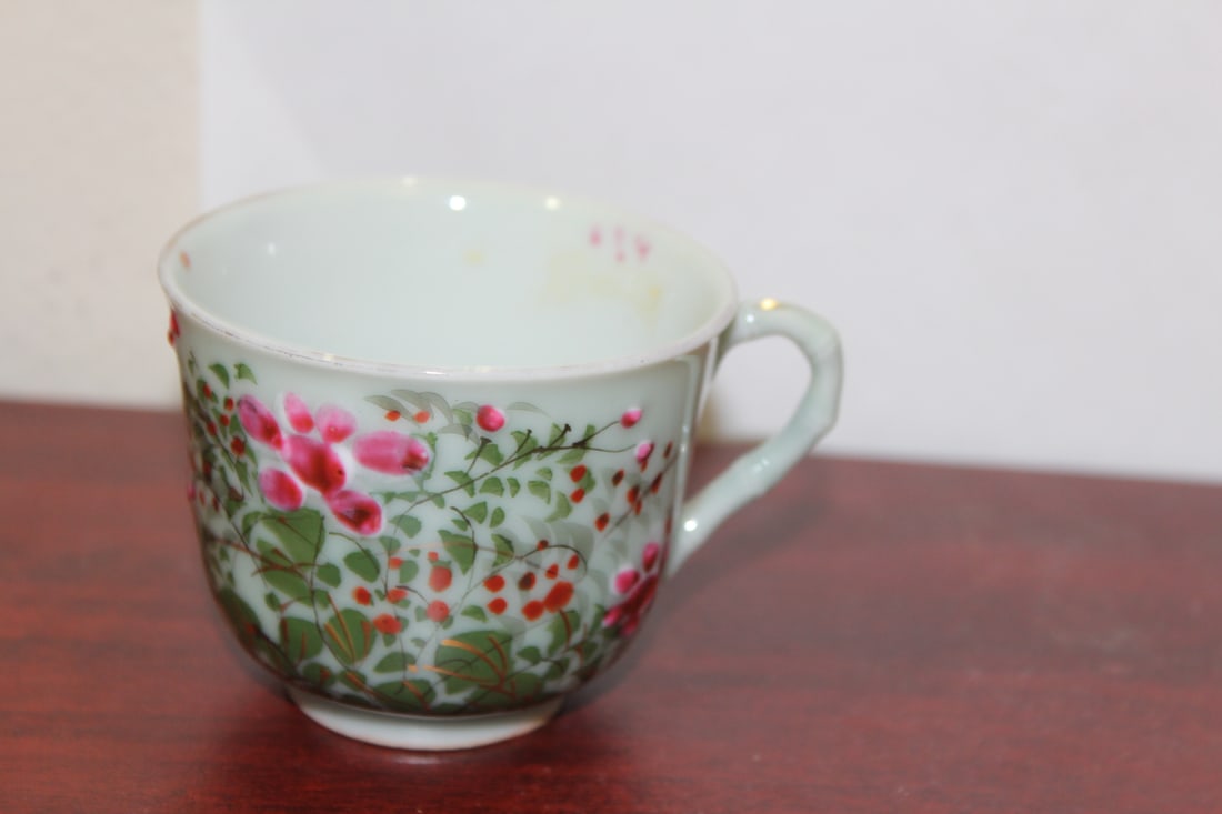 A Chinese or Asian Celadon Cup: 3" in diameter