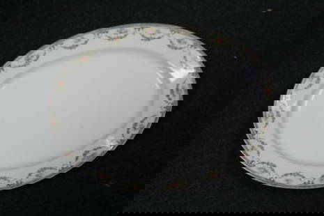 A Vintage Nippon Noritake Tray: 16 1/4" in diameter