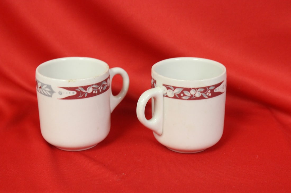 Lot ot Two English Cups: 2 1/2" tall each