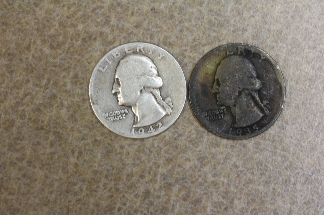 Lot Of 2 Quarters Auction