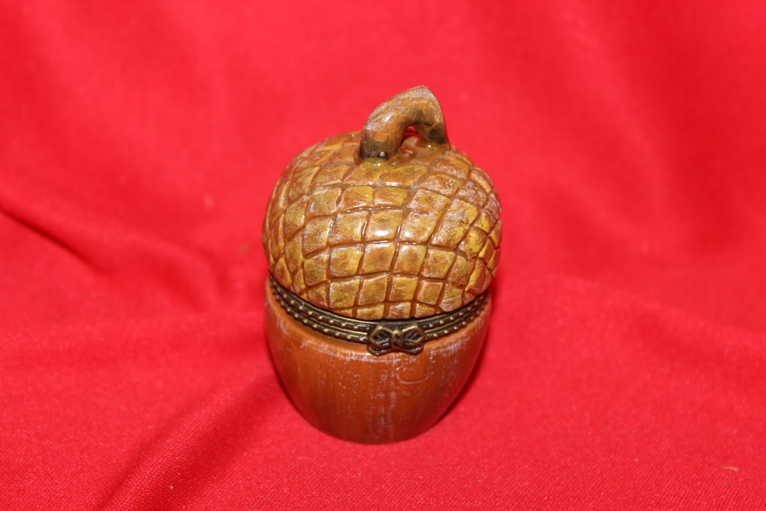 A Trinket Box: 3" tall