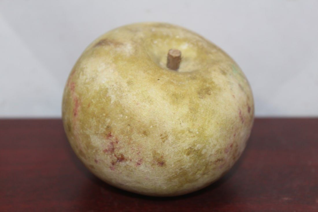 A Real Size Stone Apple: as shown