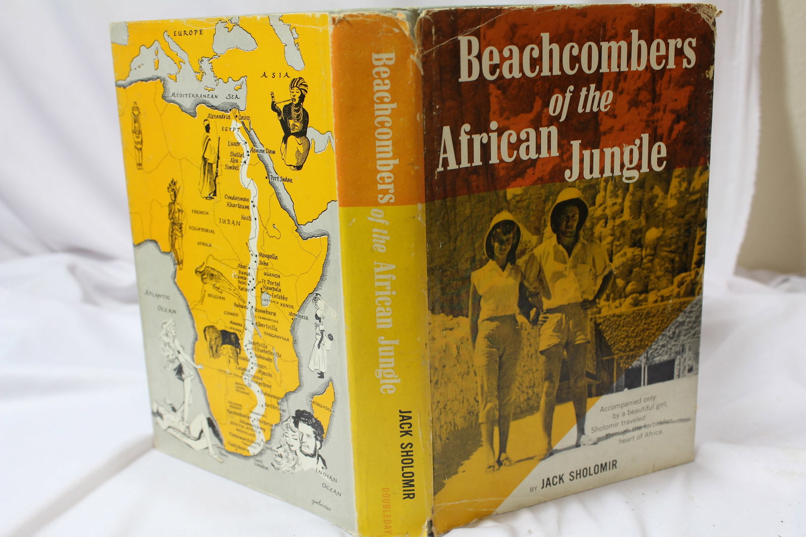 Beachcombers of the African Jungle -Hardcover Book: by Jack Sholomir - 1st edition
