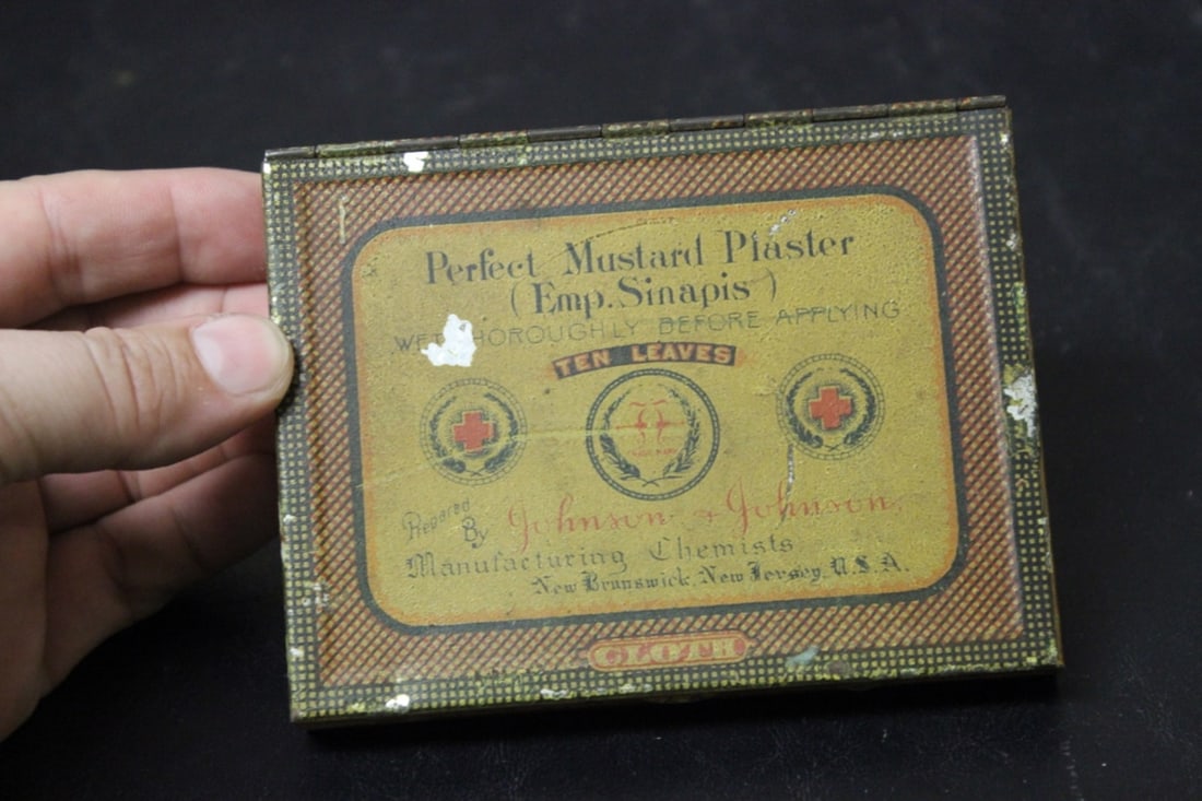 A Vintage Tin Box: as shown