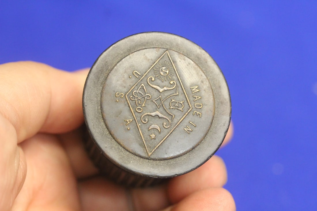 An Antique Knob: cane? Drawer? Umbrella? - madein USA