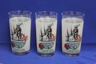 Lot of 3 Kentucky Derby Glasses