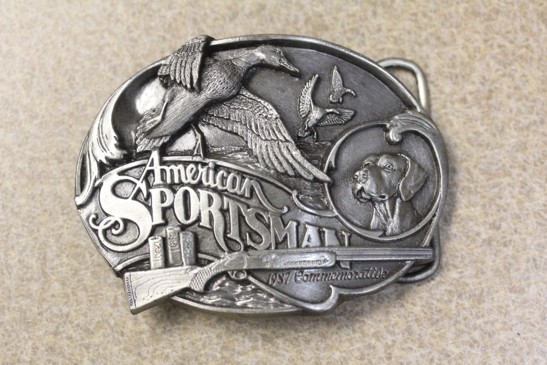 American Sportsman Belt Buckle: limited edition