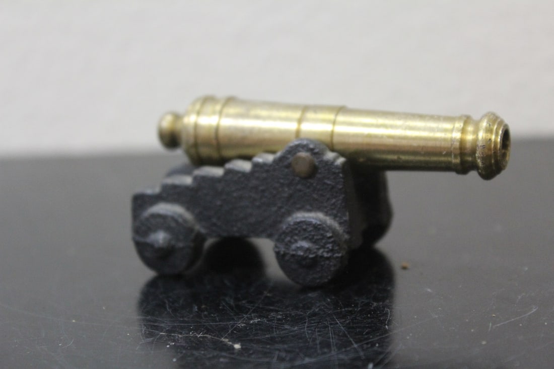 A Metal Cannon: 3" long
