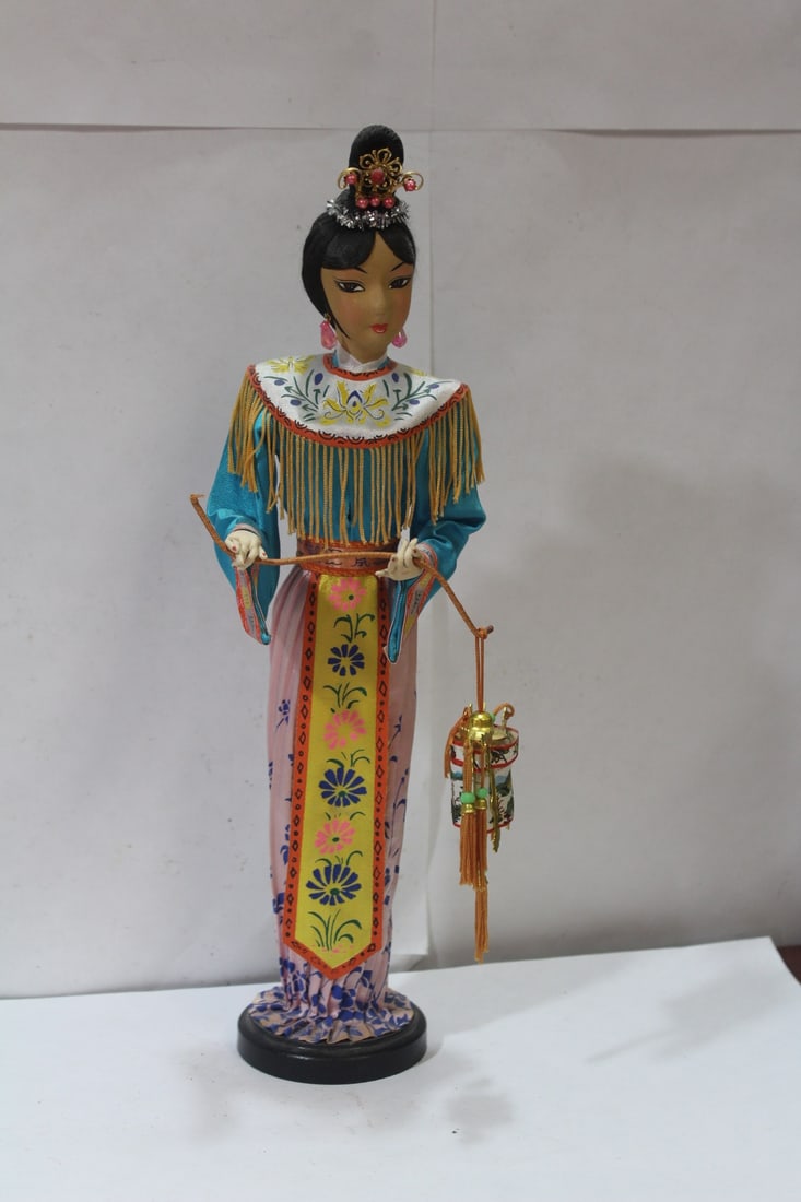 A Vintage Chinese Doll: 15" tall