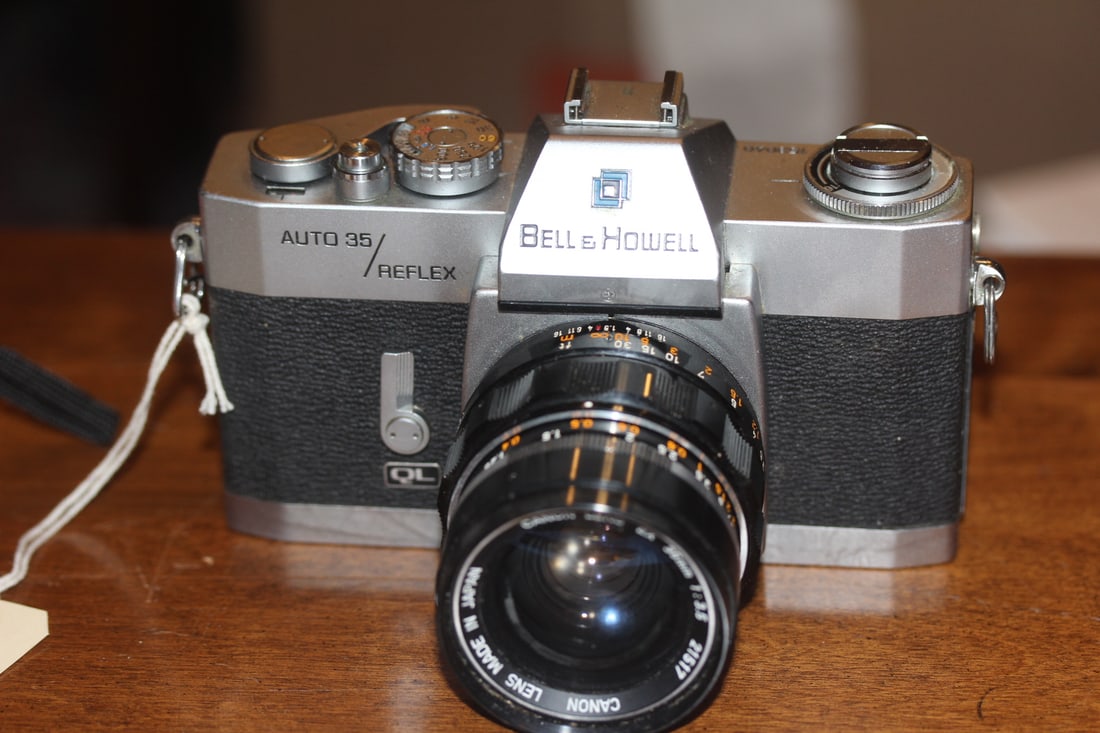 Bell and Howell 35mm Camera and Lens: not tested to see if it works or not