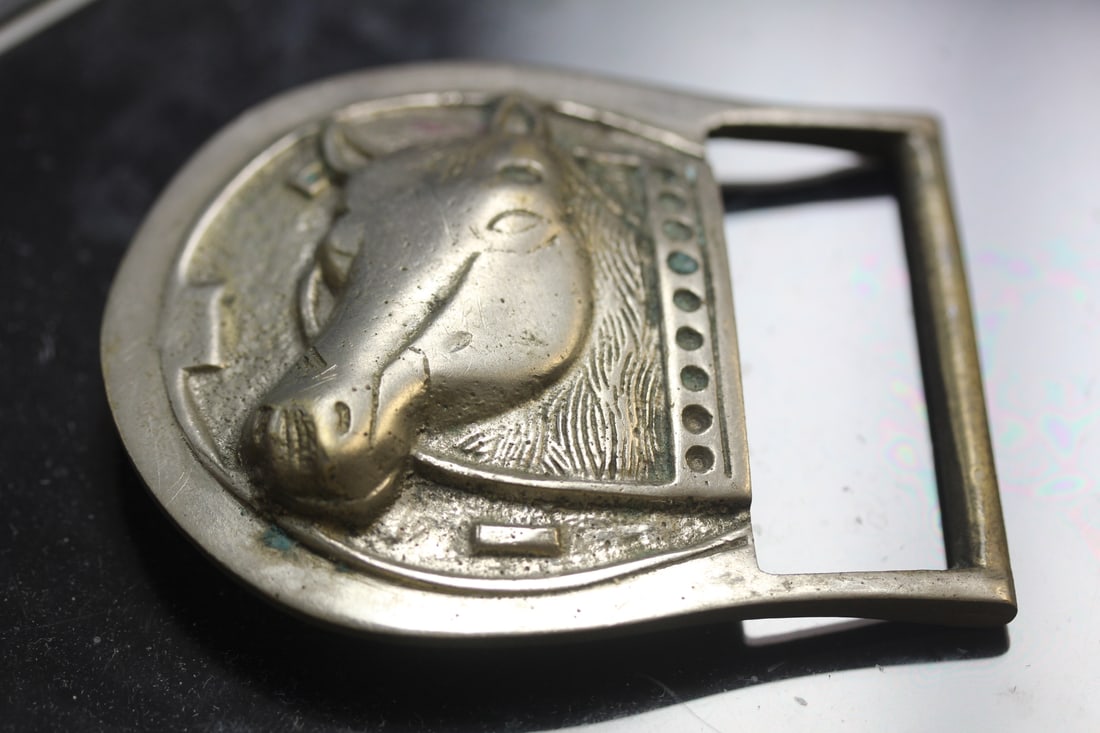 Horse Belt Buckle: as shown