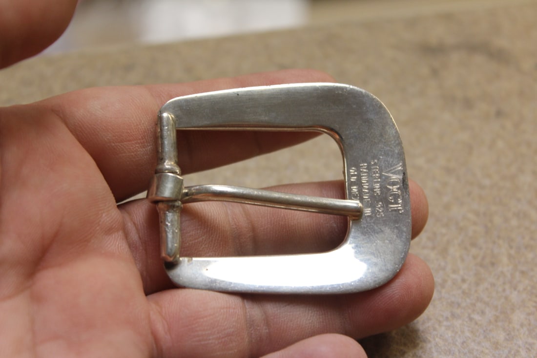 Vogt Sterling Belt Buckle: as shown