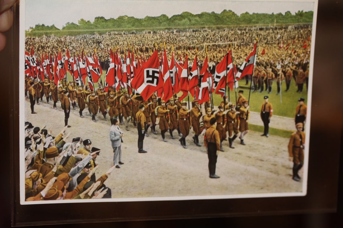 WWII German Postcard: as shown on photos