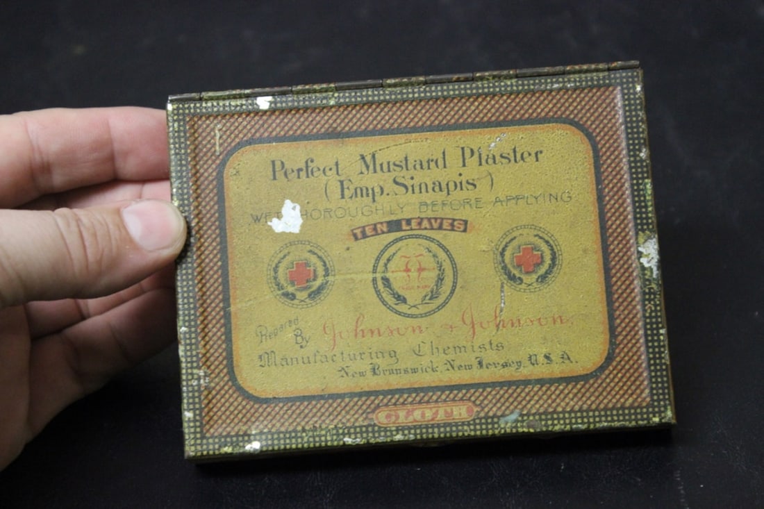 A Vintage Tin Box: as shown