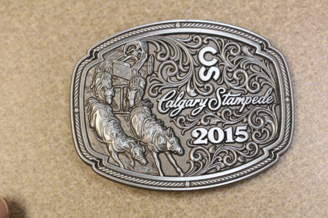 2015 Calgary Stampede Belt Buckle: as shown