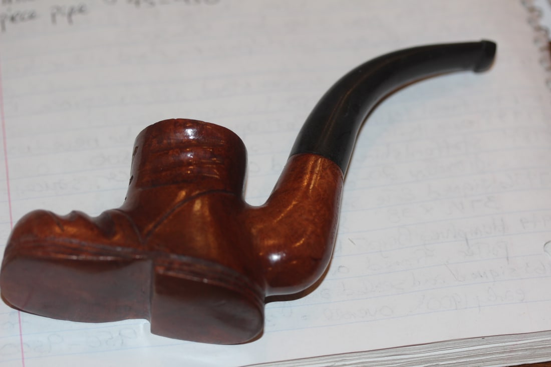 Signed Wally Frank Boot Pipe: as shown on photos