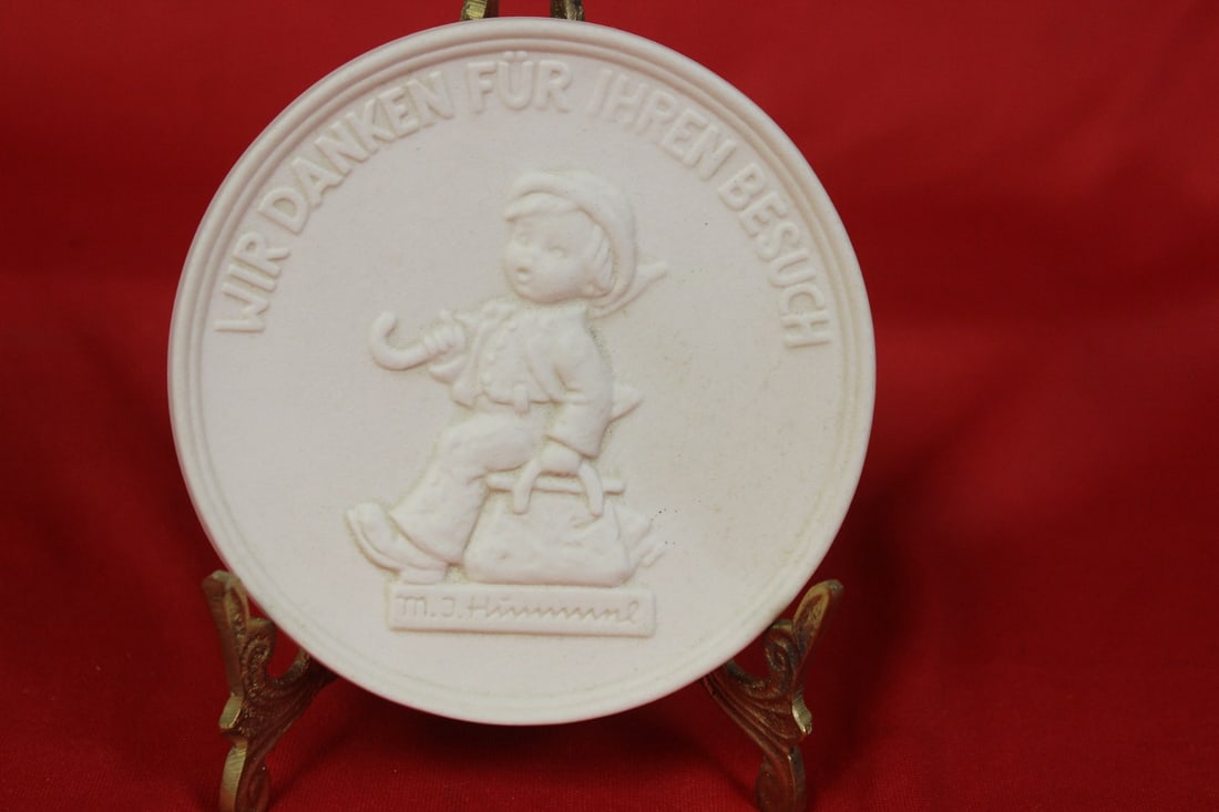 Hummel Plate: Boxed - 4" in diameter