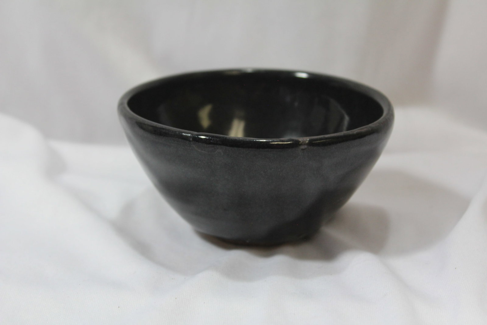 A Possibly Chinese Song or Song-Style Bowl: Exact age unknown - black glazed - 4 1/4" in diameter