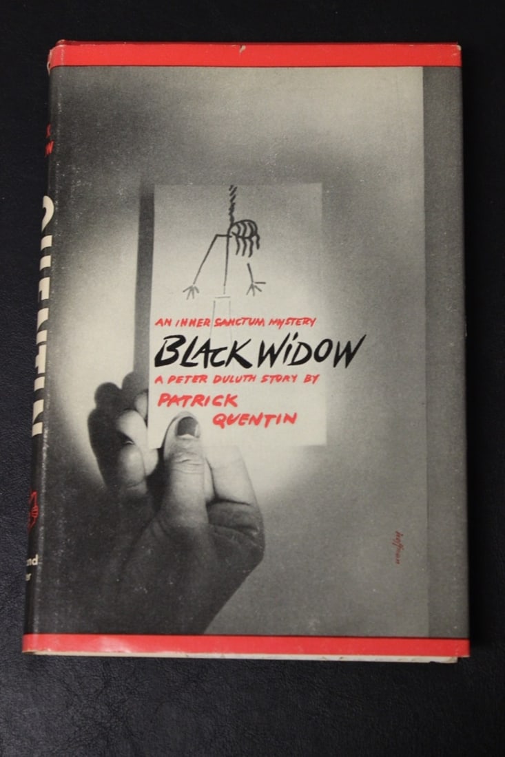 Book - An Inner Sanctum Mystery Black Widow: by Patrick Quentin - Hardcover with dustjacket