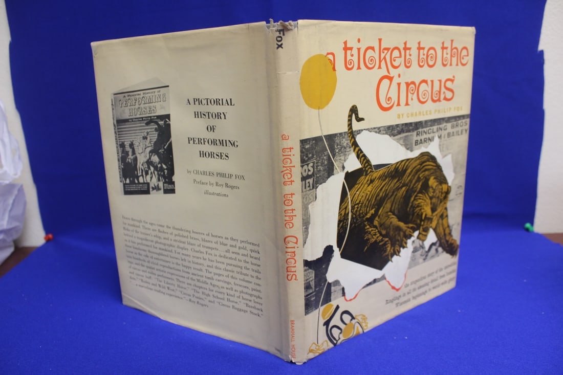 Hardcover Book: Ticket to the Circus: as shown