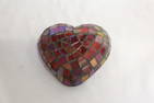 A Mosaic Glass Heart
