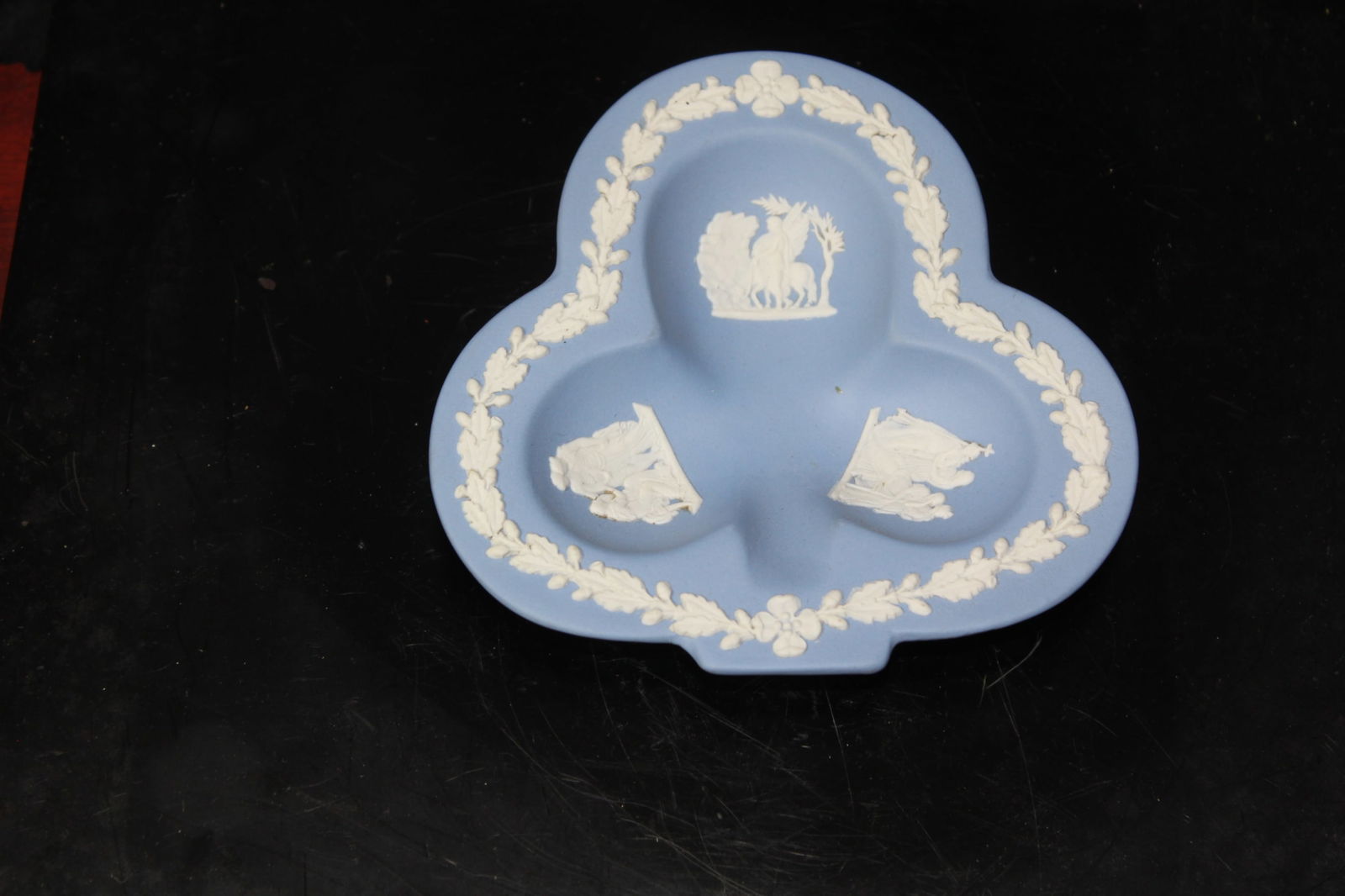 A Wedgwood Jasperware Personal Ashtray: 4 1/2" across