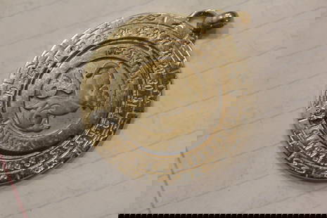 Rare Pierre Cardin Zodiac Pendant: gold plated