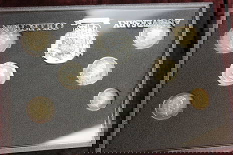 Rare Royal mint Silver Proof Set: inside a box