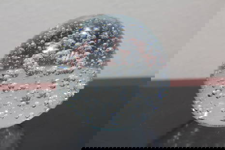 A Large Control Bubble Paperweight: 4 5/8" tall