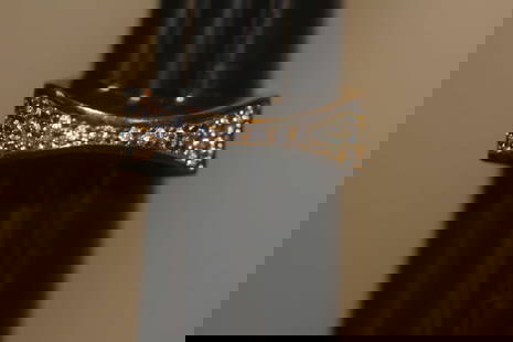 Retro Design Sterling Ring: mid century modern