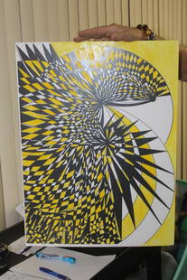 Abstract Print: 18" x 24"