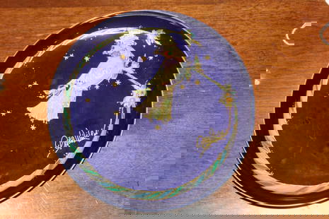 Rosenthal Bjorn Wiinblad Porcelain Plate: studio linie - 7 3/4" in diameter