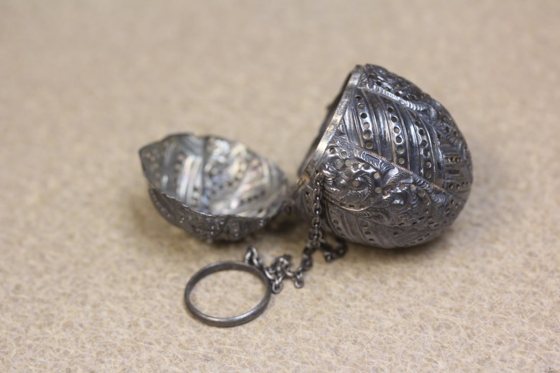 Sterling Tea Strainer: as shown