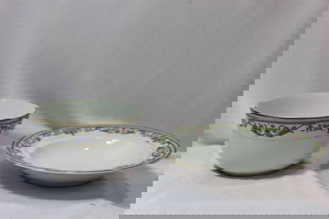 Lot of 2 Vintage Bowls: taller = 2 7/8"