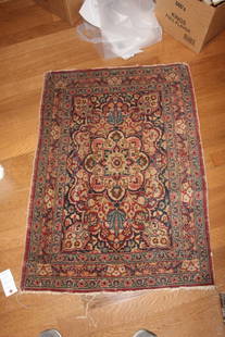 Antique Persian Rug: 39 1/2" x 28 3/8"