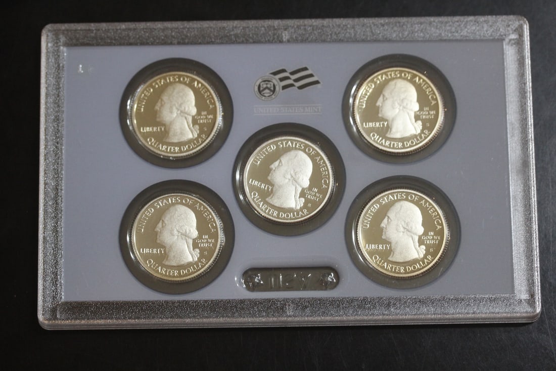 2010 America, the Beautiful Quarters Proof Set: as shown