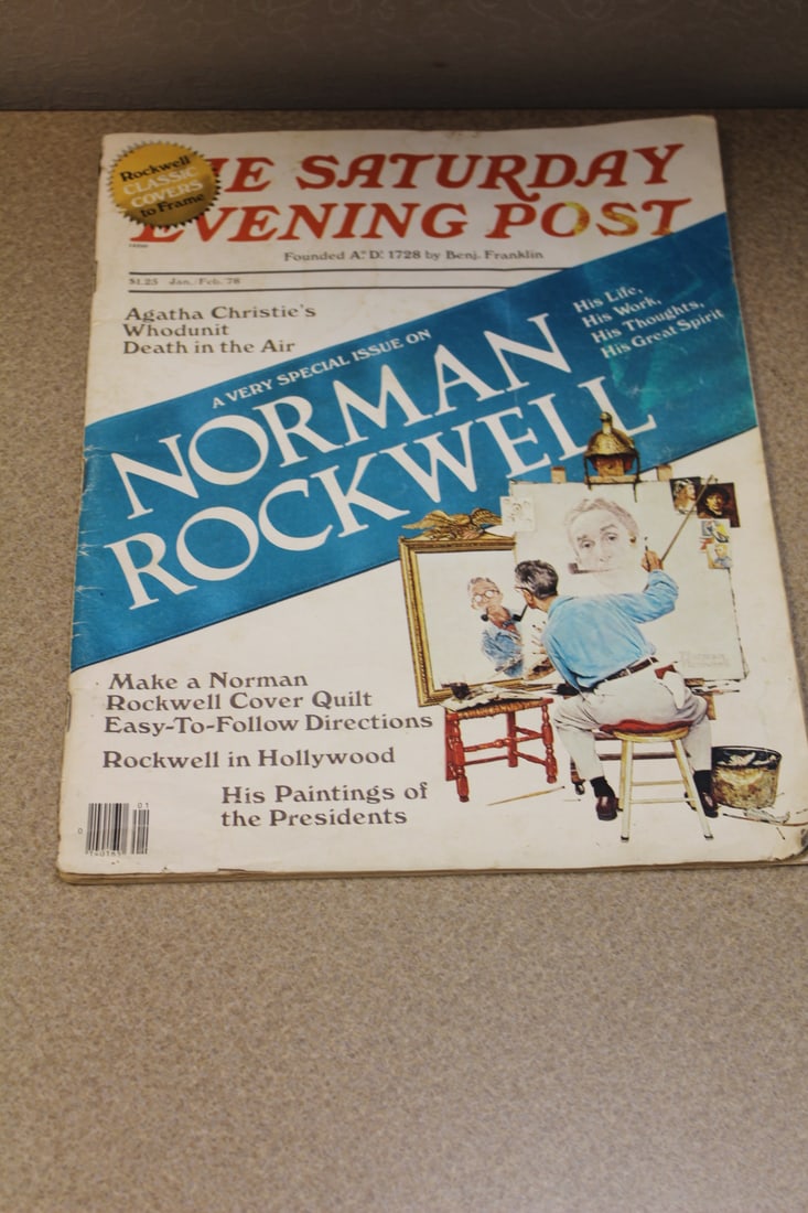Saturday Evening Post - Norman Rockwell Issue: as shown
